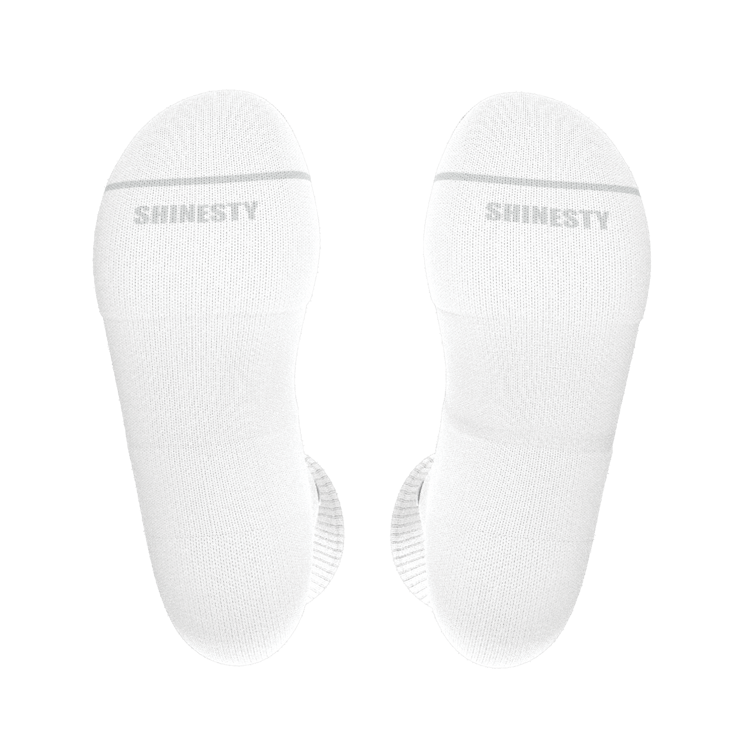 The Blizzard | Plain White Heel Hammock™ Crew Socks