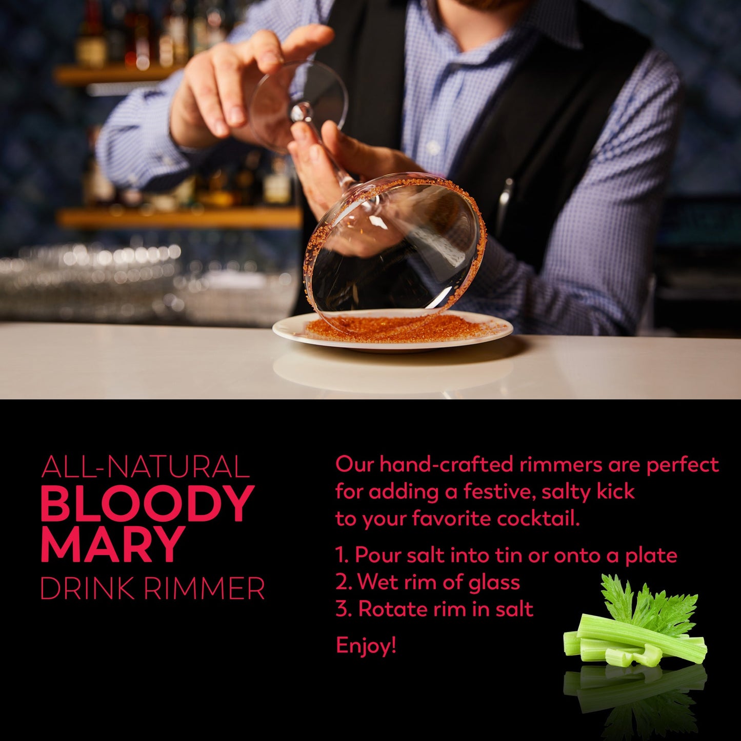 Bloody Mary Salt Cocktail Rimmer