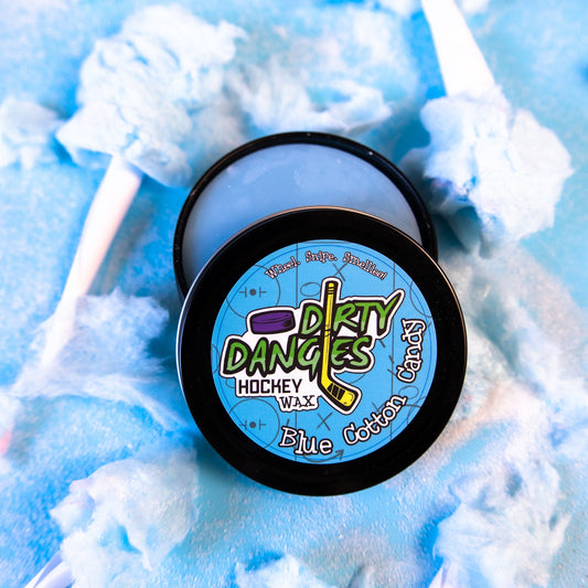 Blue Cotton Candy Hockey Stick Wax
