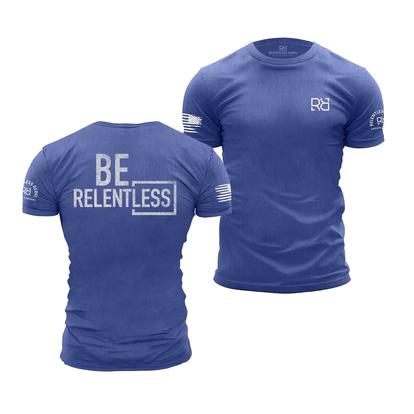 Be Relentless | Blue | W | Premium Men's Tee