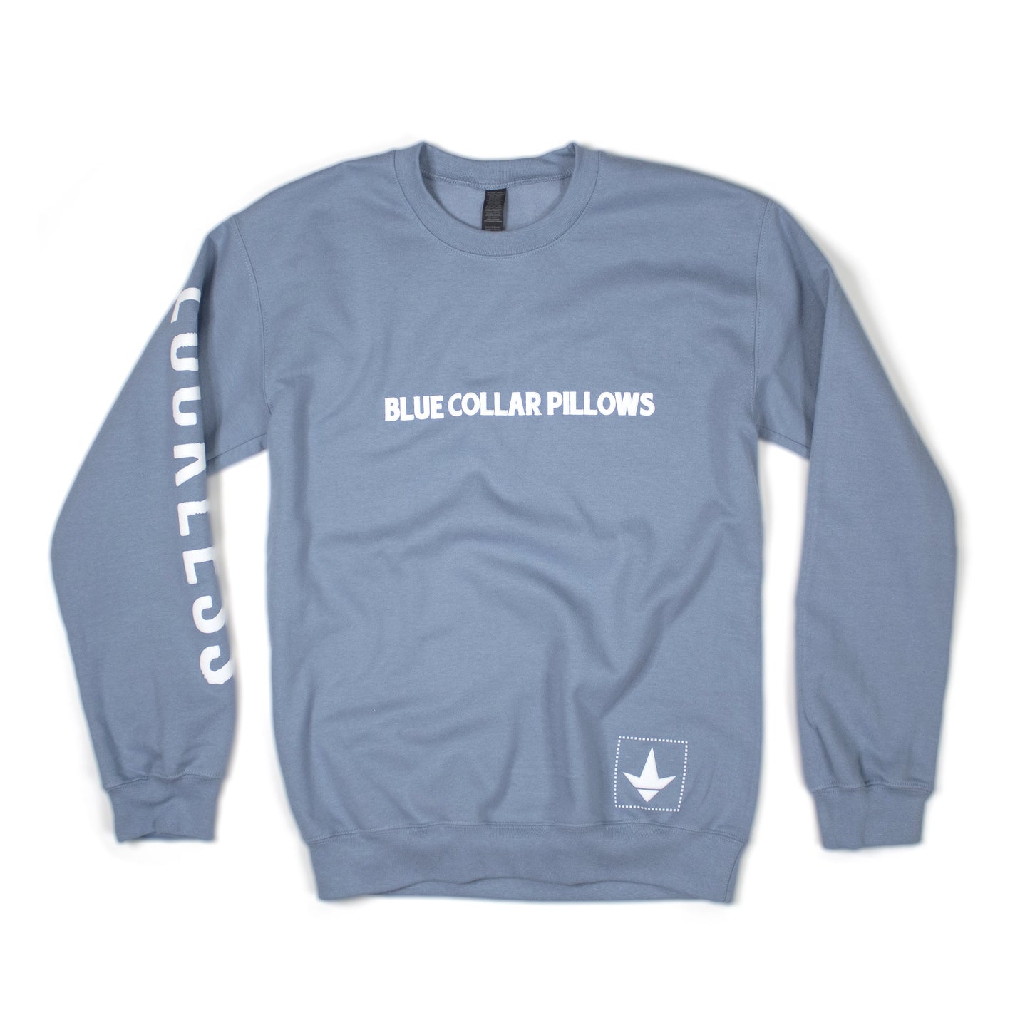 Blue Collar Pillows Sweatshirt