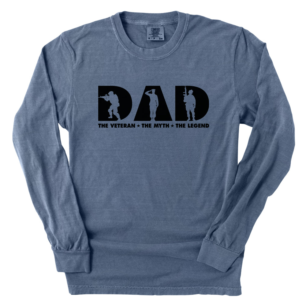 Dad The Veteran The Myth The Legend (Front)