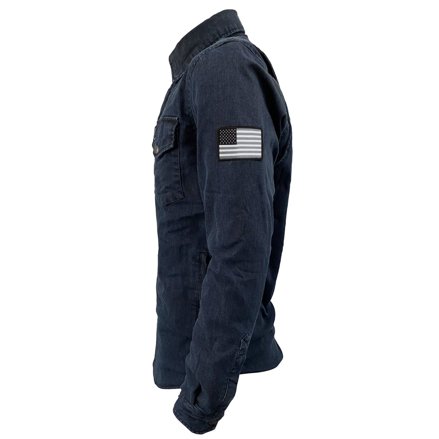 Protective Jeans Jacket - Blue Indigo