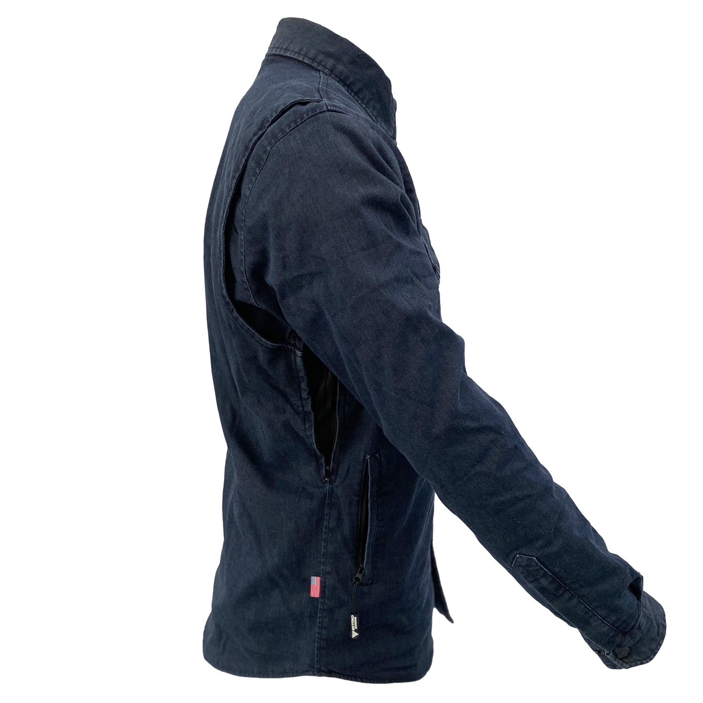 Protective Jeans Jacket - Blue Indigo