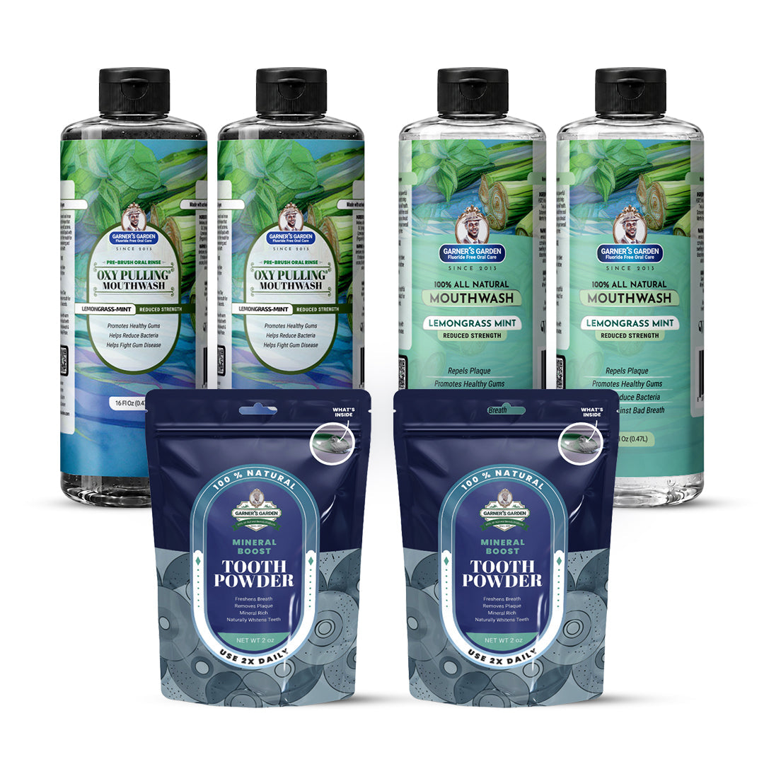 2 Pack Oral Care Package | Trio | H2O2 | Fluoride Free