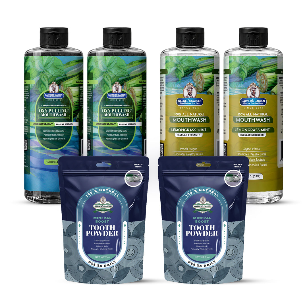 2 Pack Oral Care Package | Trio | H2O2 | Fluoride Free