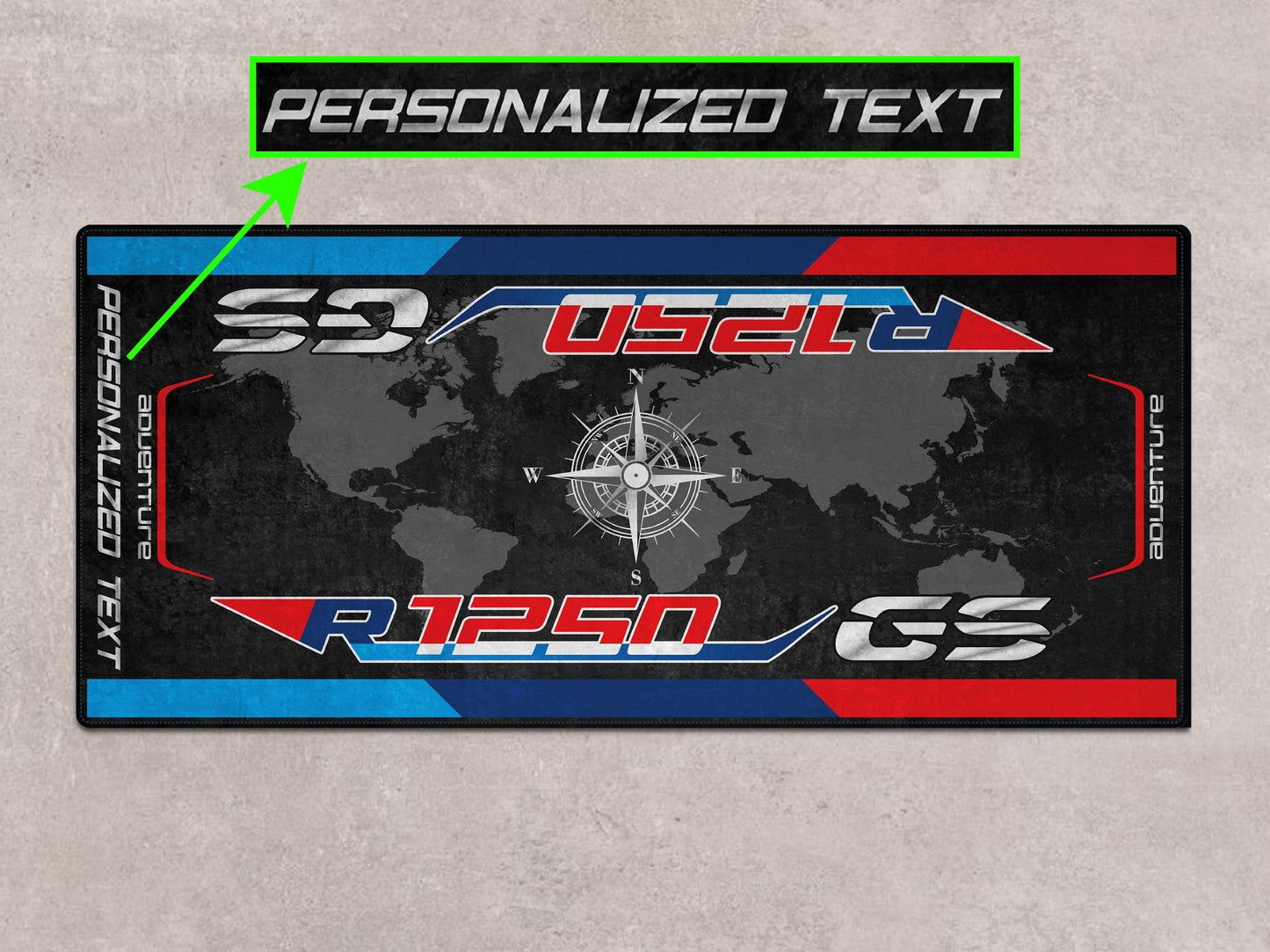 MPM Motorcycle Mat for BMW R1250GS Adventure - MM7247