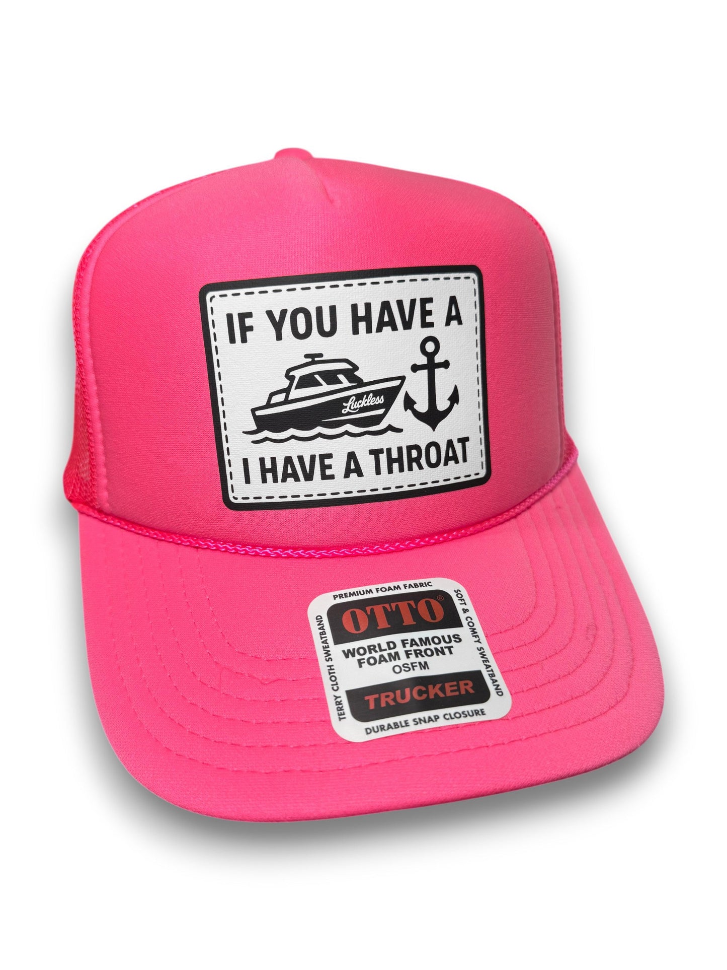 Boat Throat Trucker Hat