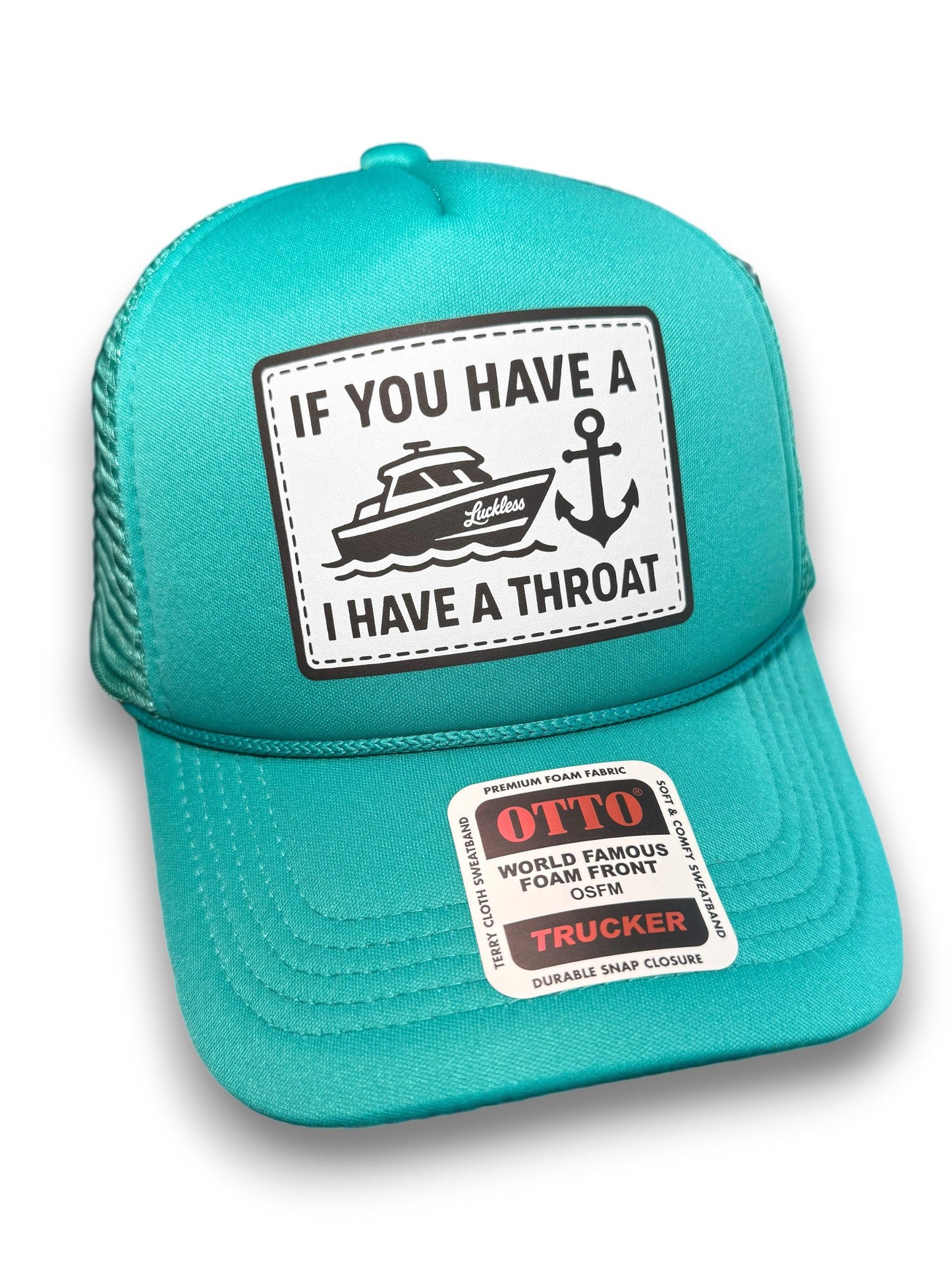 Boat Throat Trucker Hat