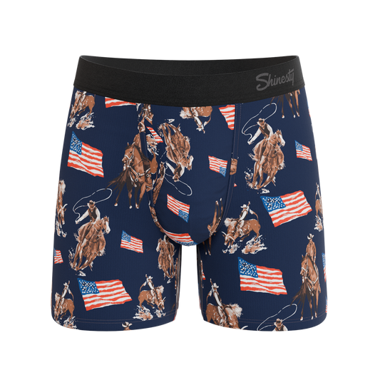 The Bootstraps & Chaps | Americana Cowboy Ball Hammock® Magnum Big Pouch Underwear