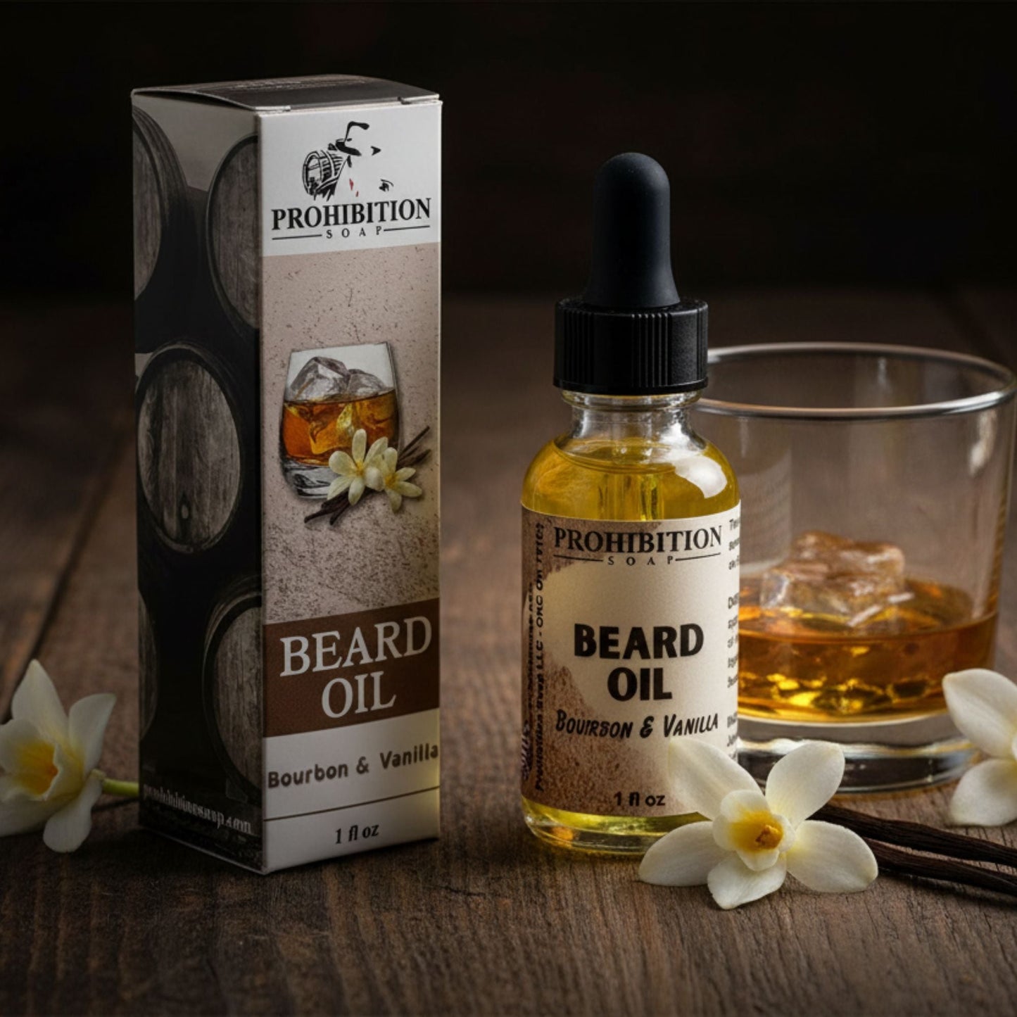 Bourbon & Vanilla Beard Oil