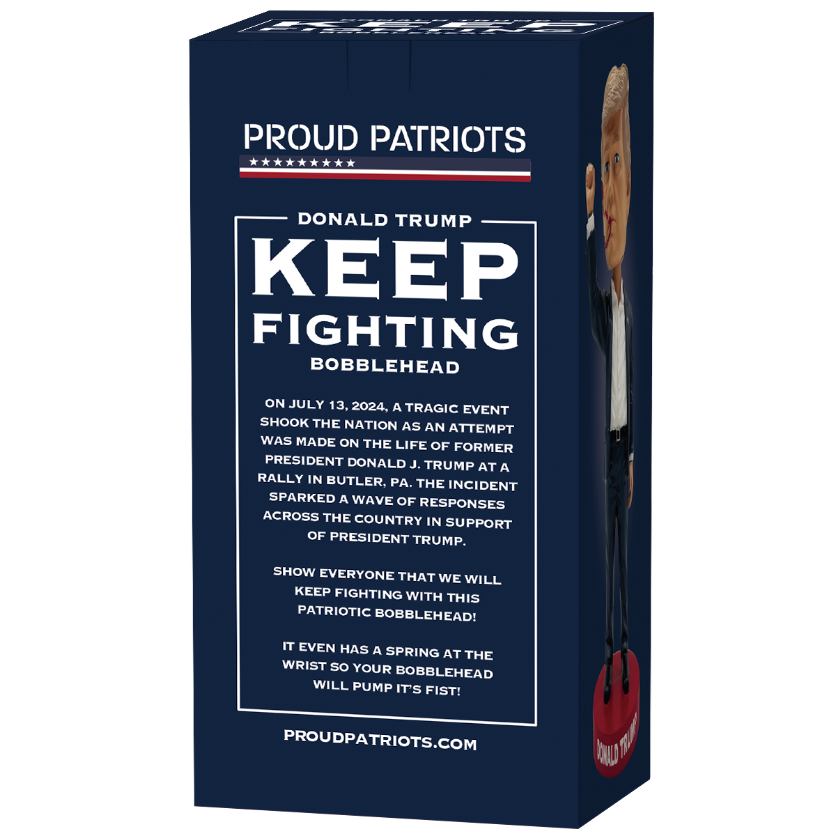 "Keep Fighting" Bobblehead