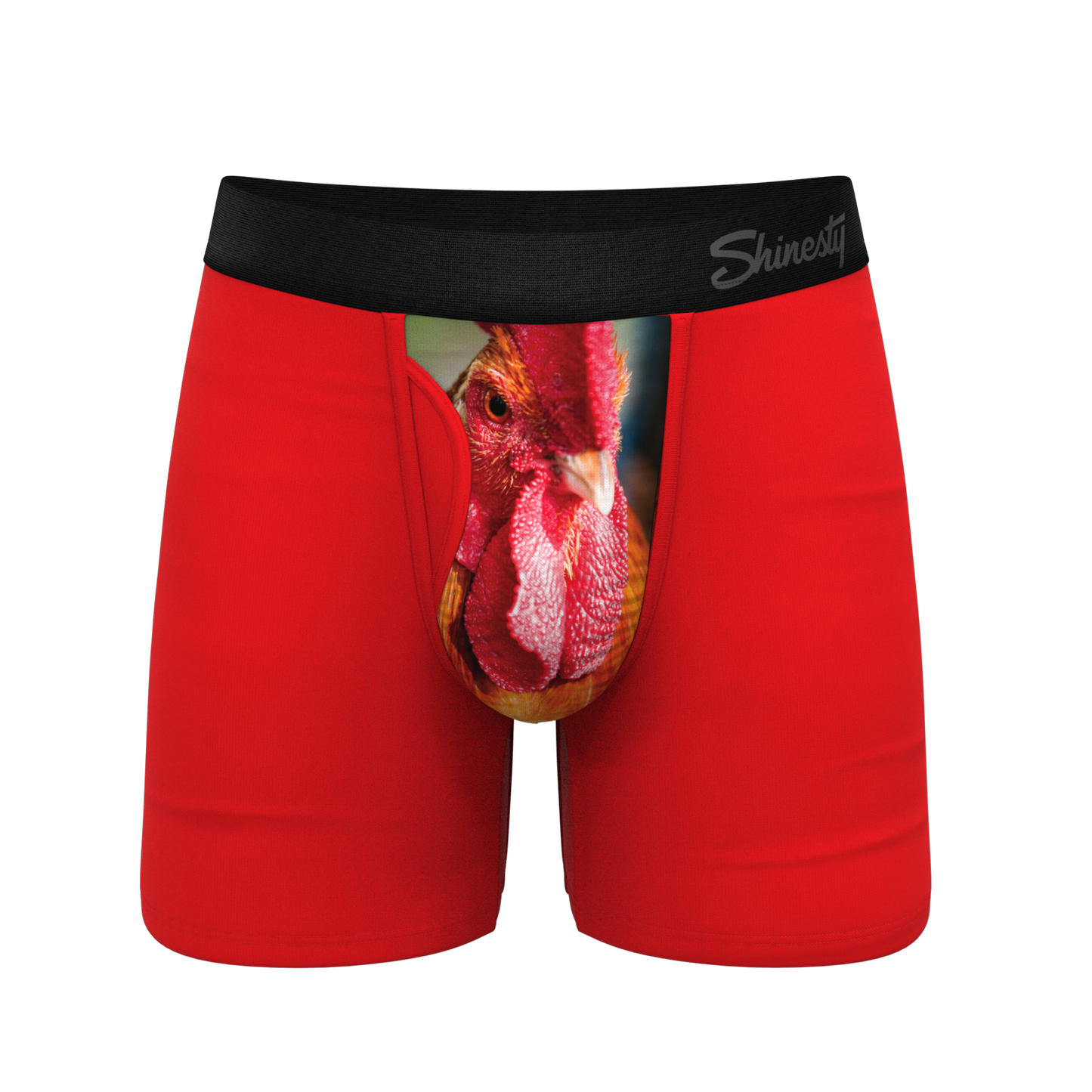 The Early Risers | Barnyard Rooster Ball Hammock® Pouch Underwear With Fly