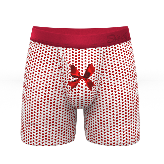 The Date Night | Valentine's Day Bow Ball Hammock® Pouch Underwear