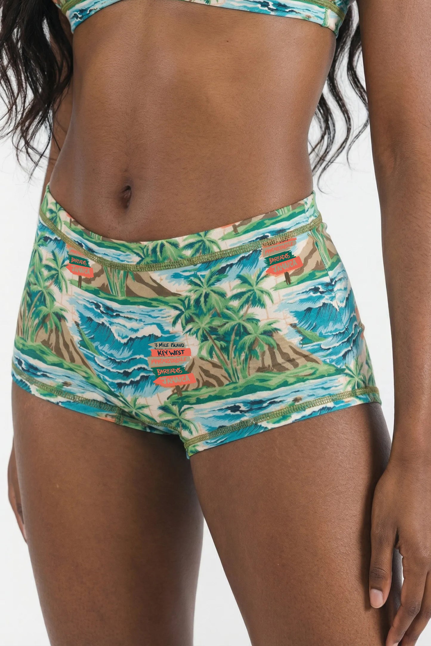 The Changes In Latitudes | Shinesty x Margaritaville® Modal Boyshort Underwear