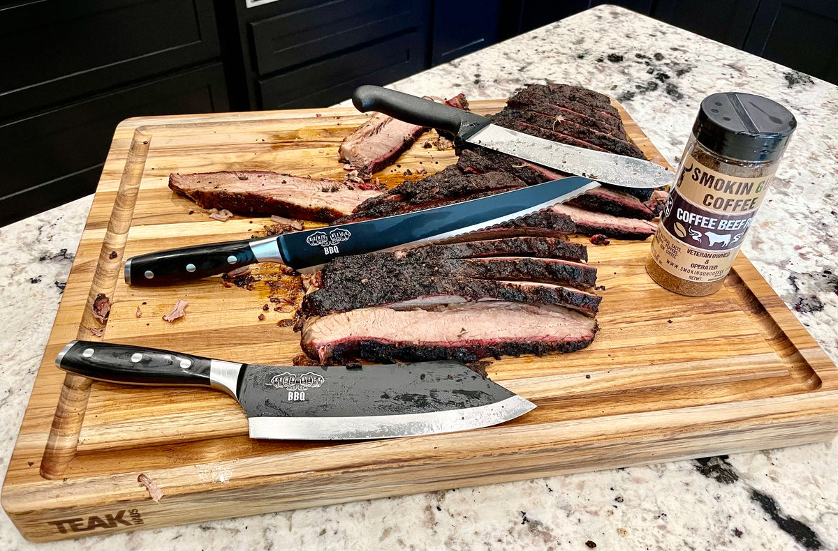Kendrick BBQ Scalloped Brisket Knife - 10"