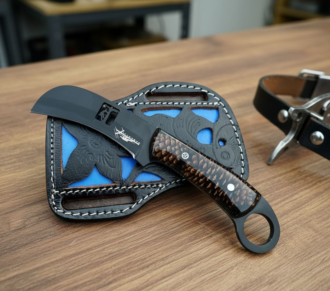 Lineman Knife Hawkbill 2 for 1 #003