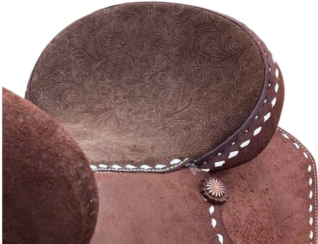 Buckstitched Barrel Saddle