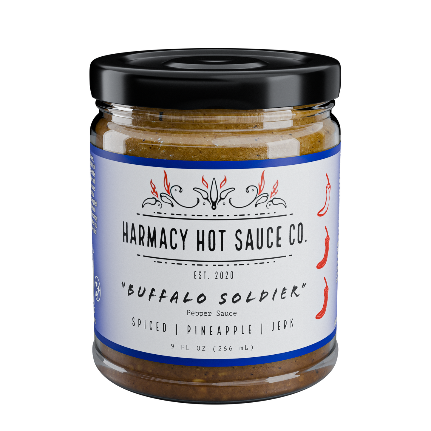 Buffalo Soldier - Pineapple Jerk Sauce (9oz)