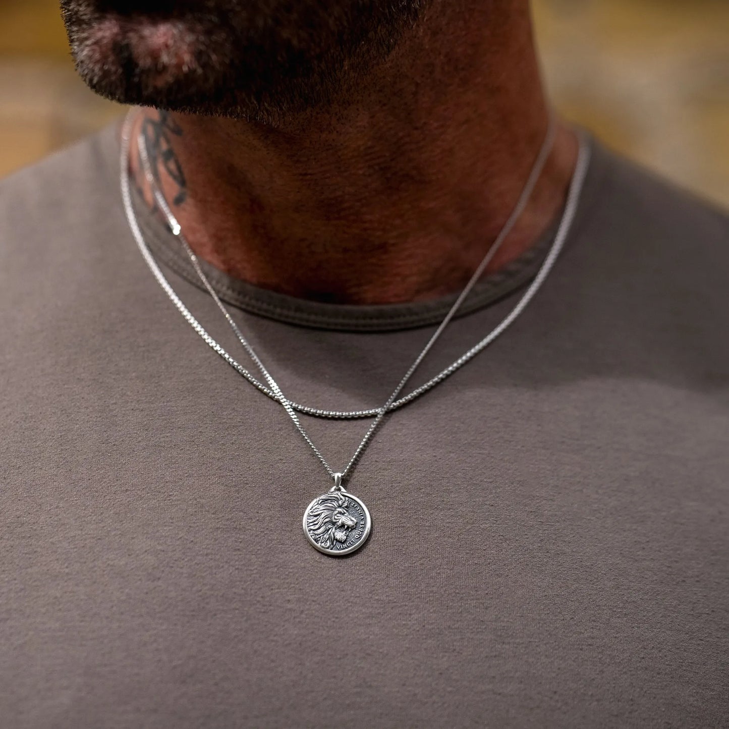Built Different: The Lion - Sterling Silver