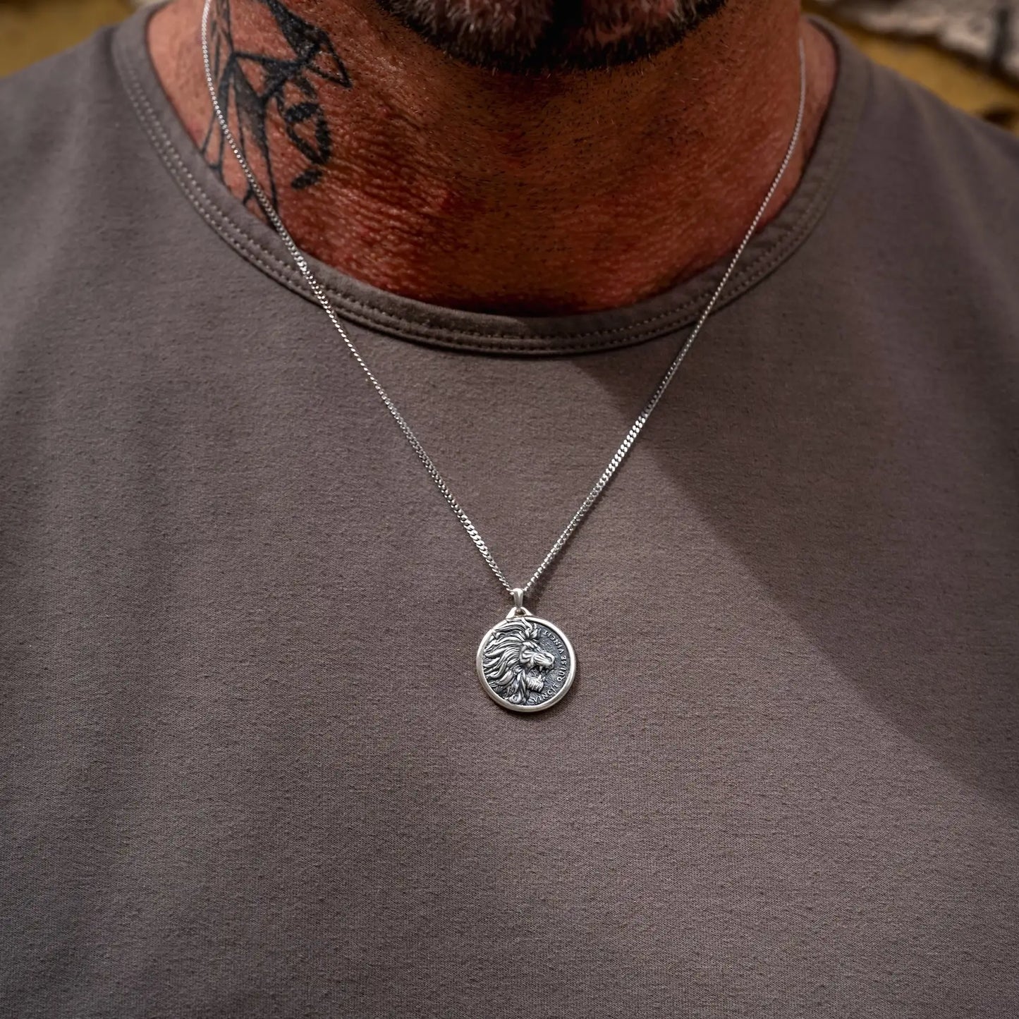 Built Different: The Lion - Sterling Silver