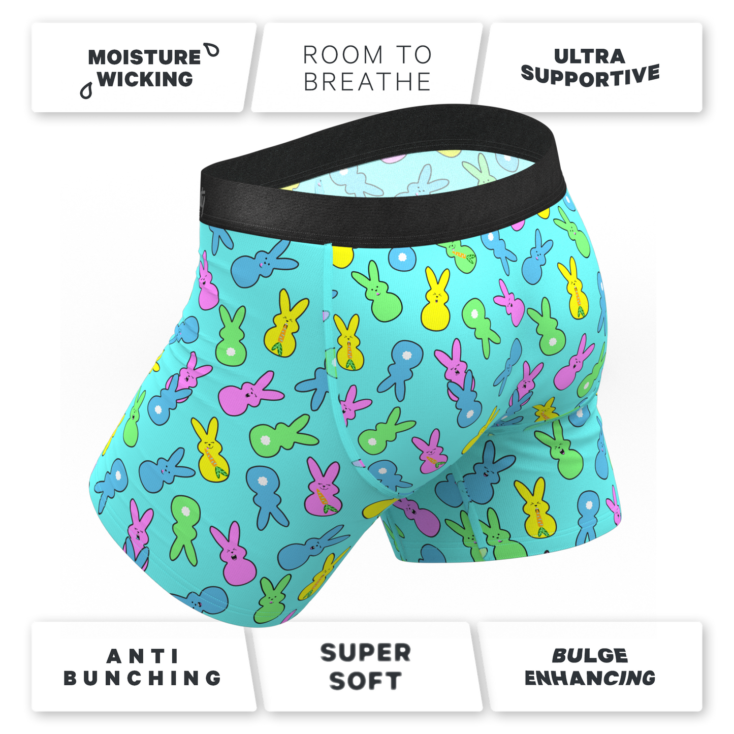 The Bunny Business | Easter Ball Hammock® Pouch Underwear With Fly