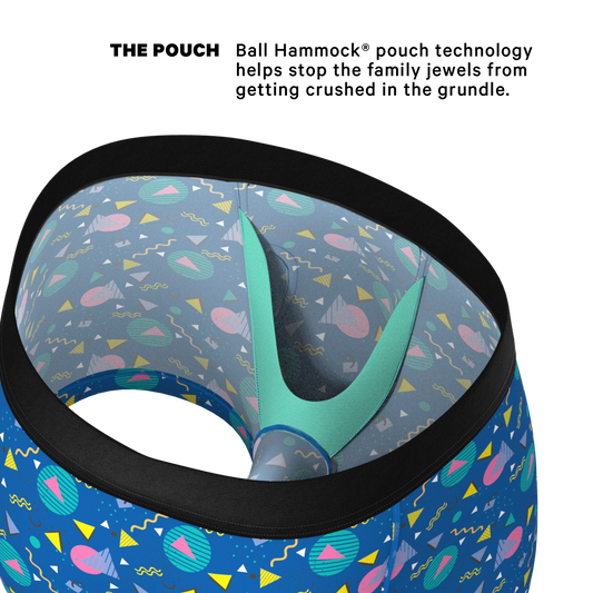 The Bus Stop | Retro Shapes Ball Hammock® Pouch Trunk Underwear