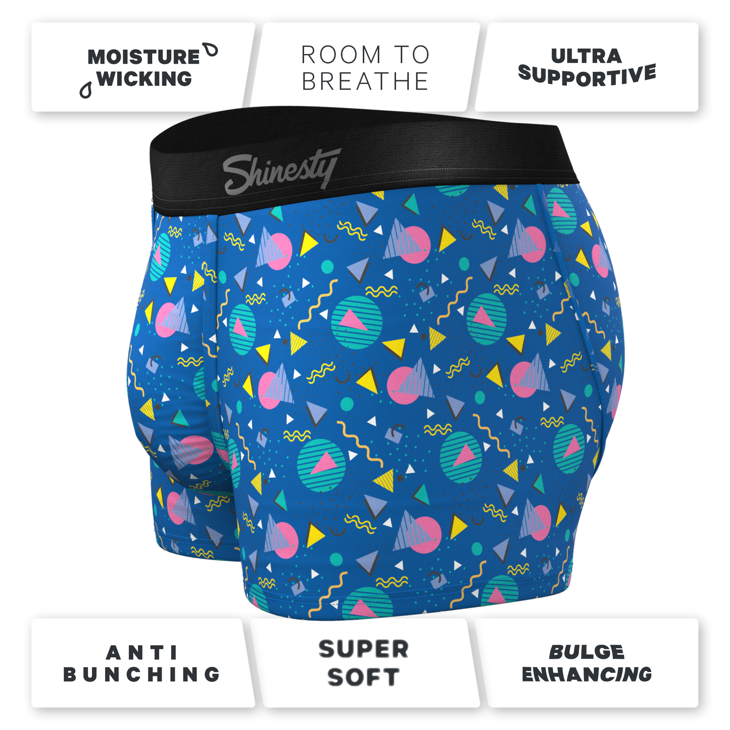 The Bus Stop | Retro Shapes Ball Hammock® Pouch Trunk Underwear