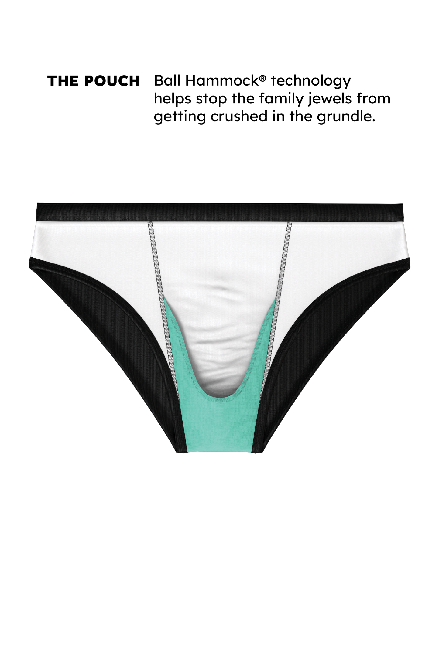 The Butlers | Tuxedo Swim Brief