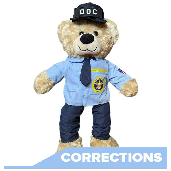C.O Cuddles Corrections Officer Bear