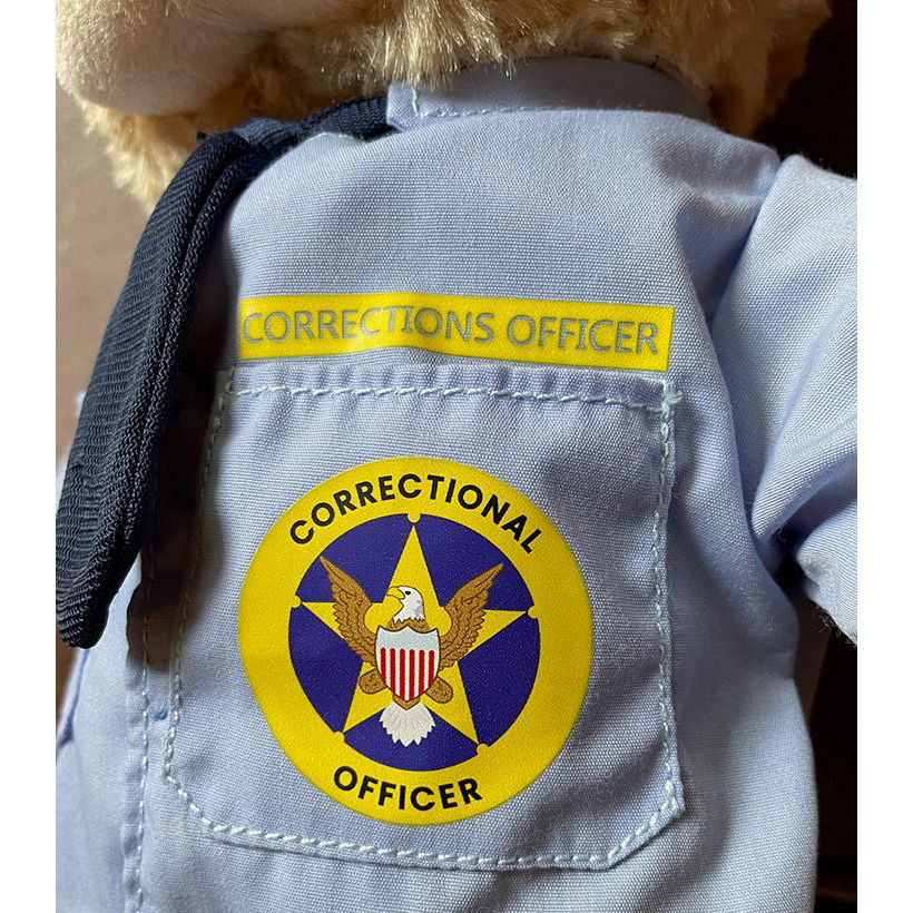 C.O Cuddles Corrections Officer Bear