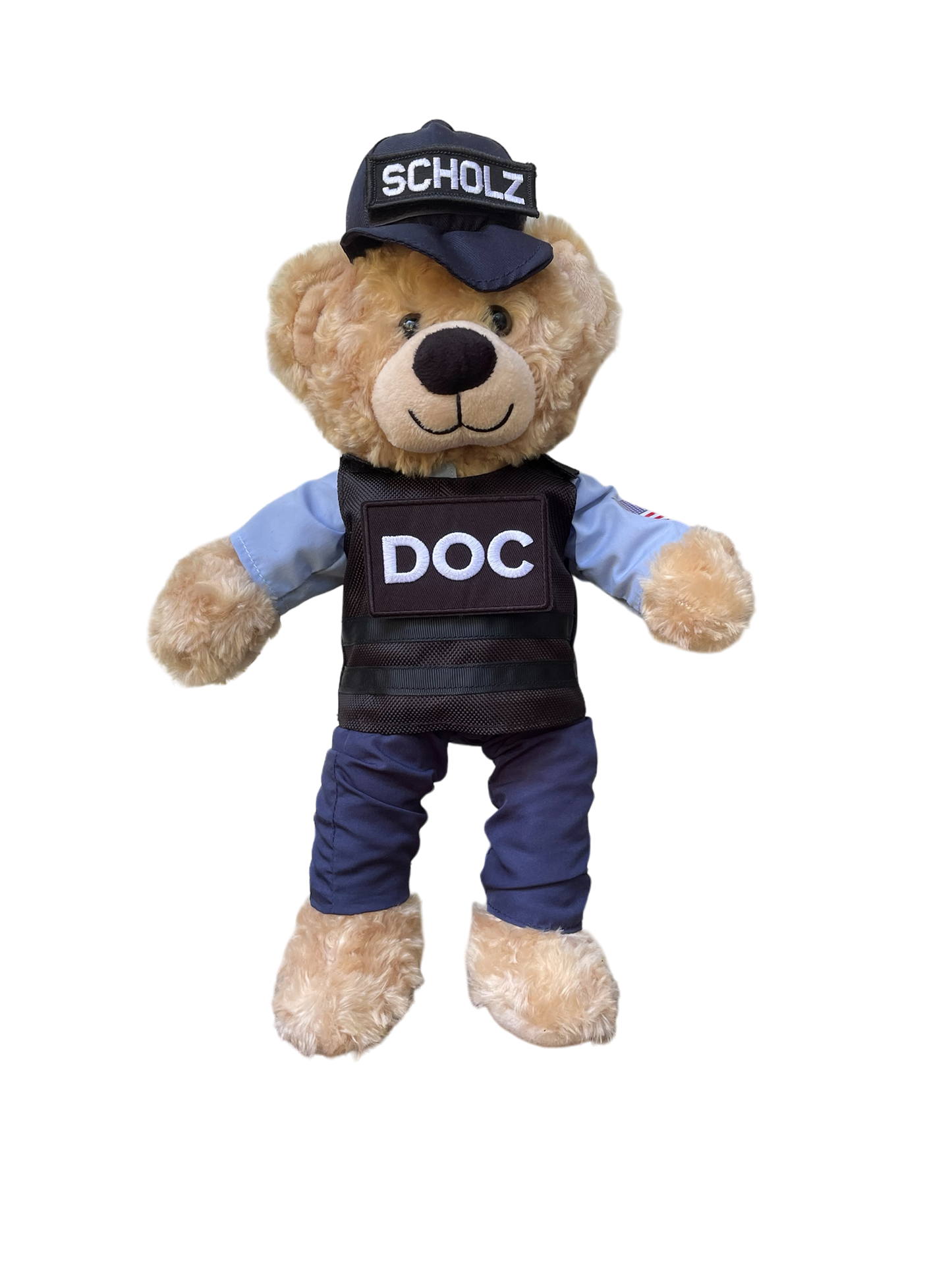 C.O Cuddles Corrections Officer Bear