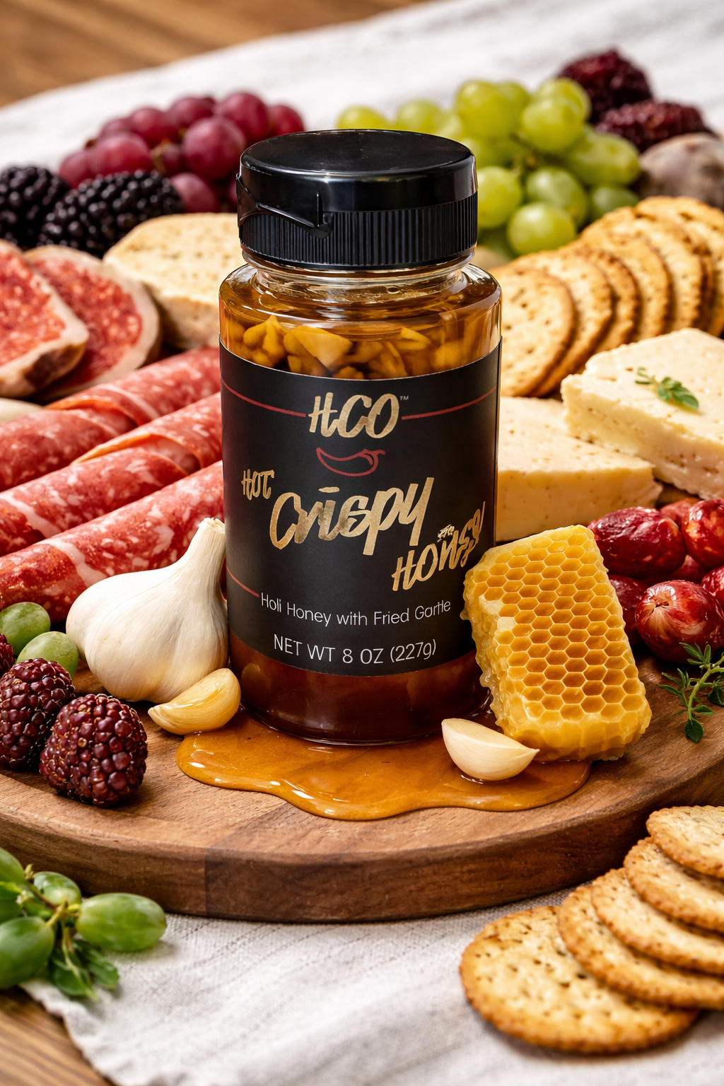 HCO Hot Crispy Honey with Fried Garlic