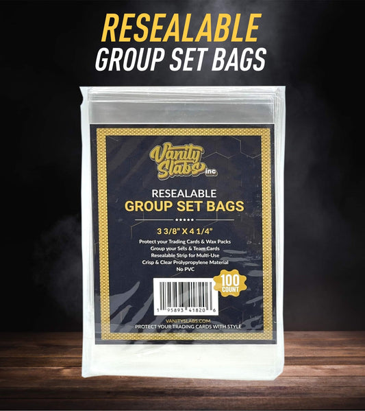 Vanity Slabs Resealable Group Set Bags 1000 Count (10 Packs)