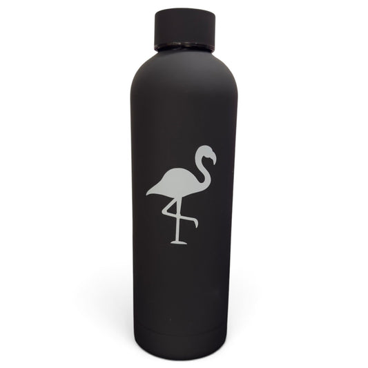 Flamingo Hydration Bottle | 24oz Insulated Stainless Steel | Screw On Lid