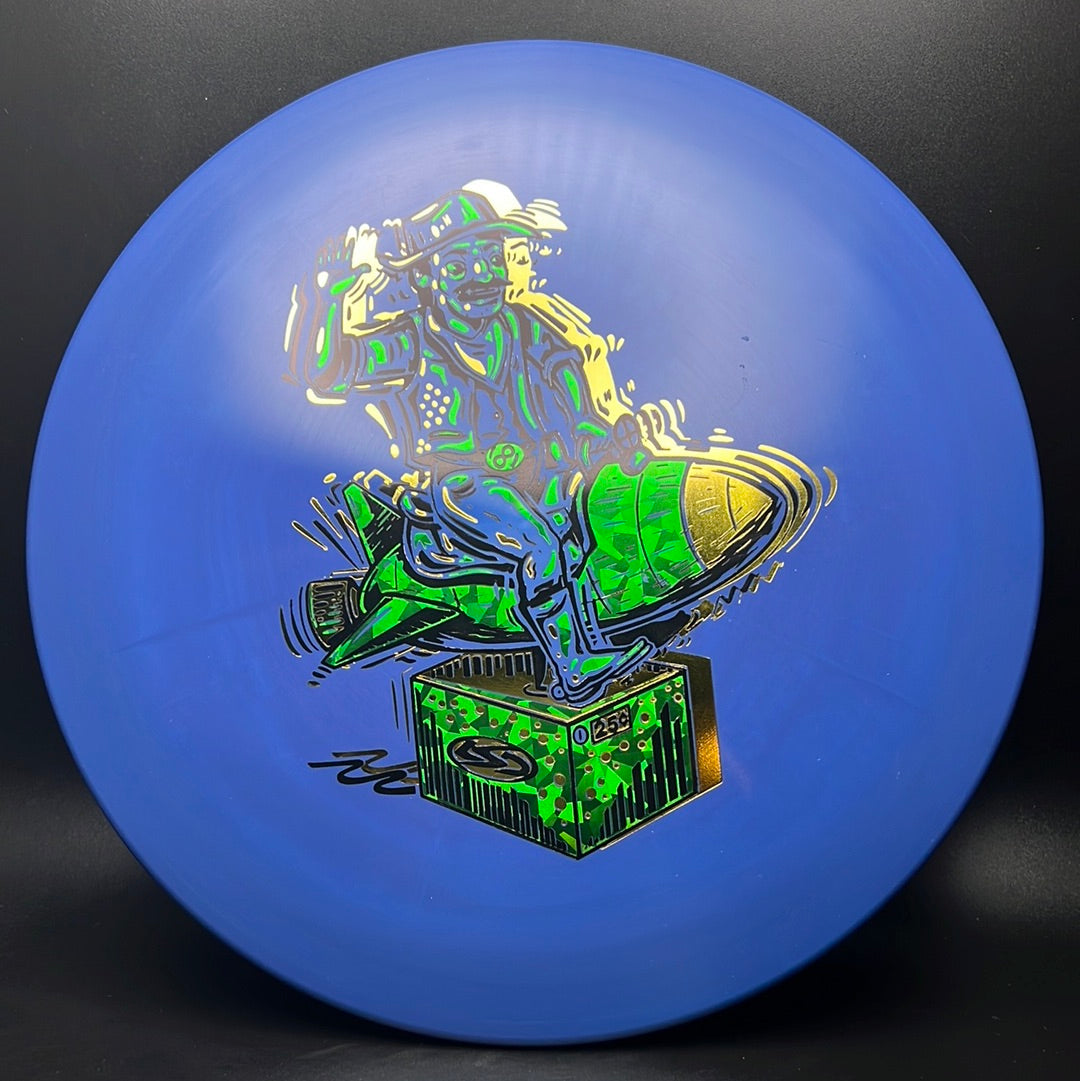 Alpha Lariat - "Ride Em Rocket Cowboy" Triple Foil