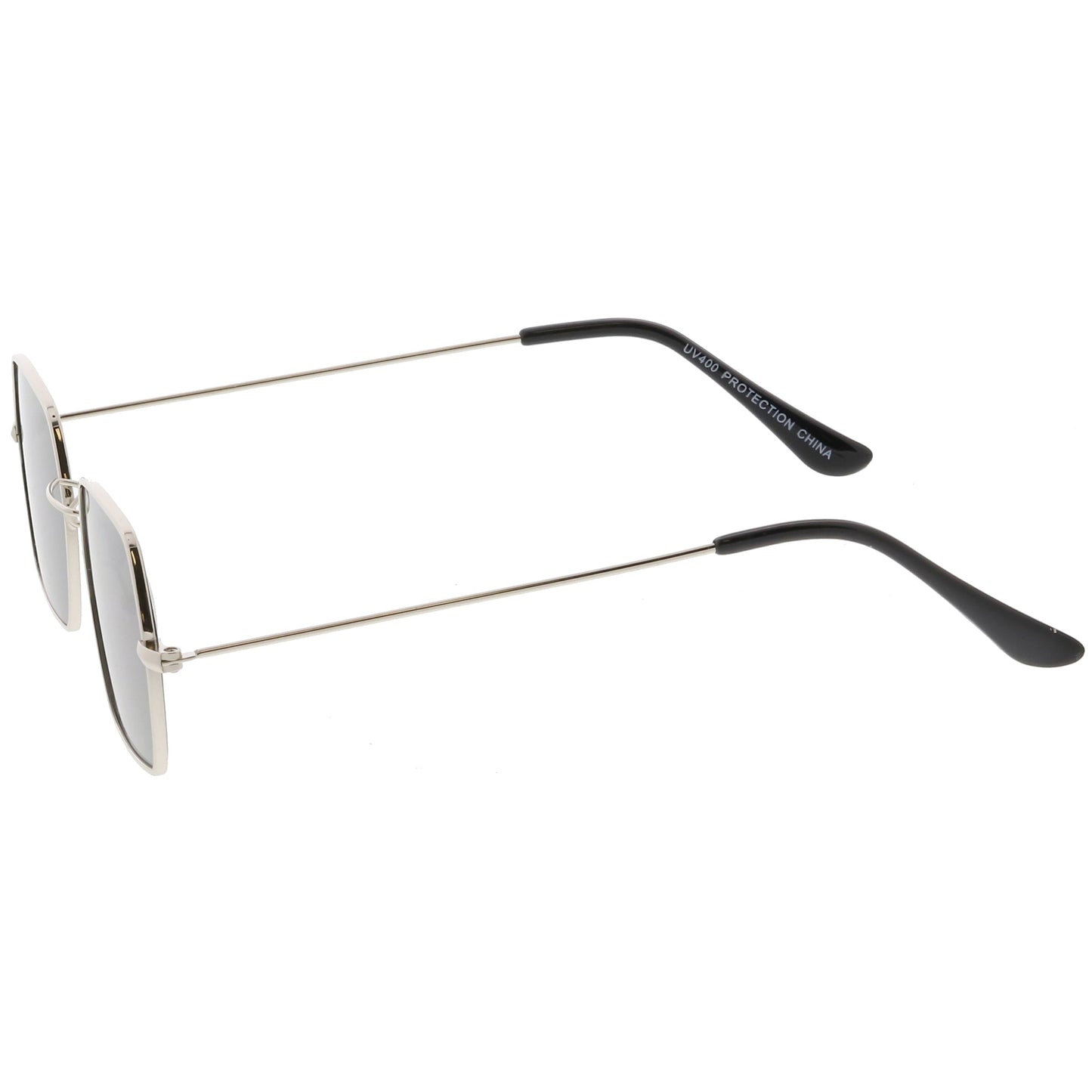 Ultra Slim Metal Hexagon Geometric Sunglasses C633