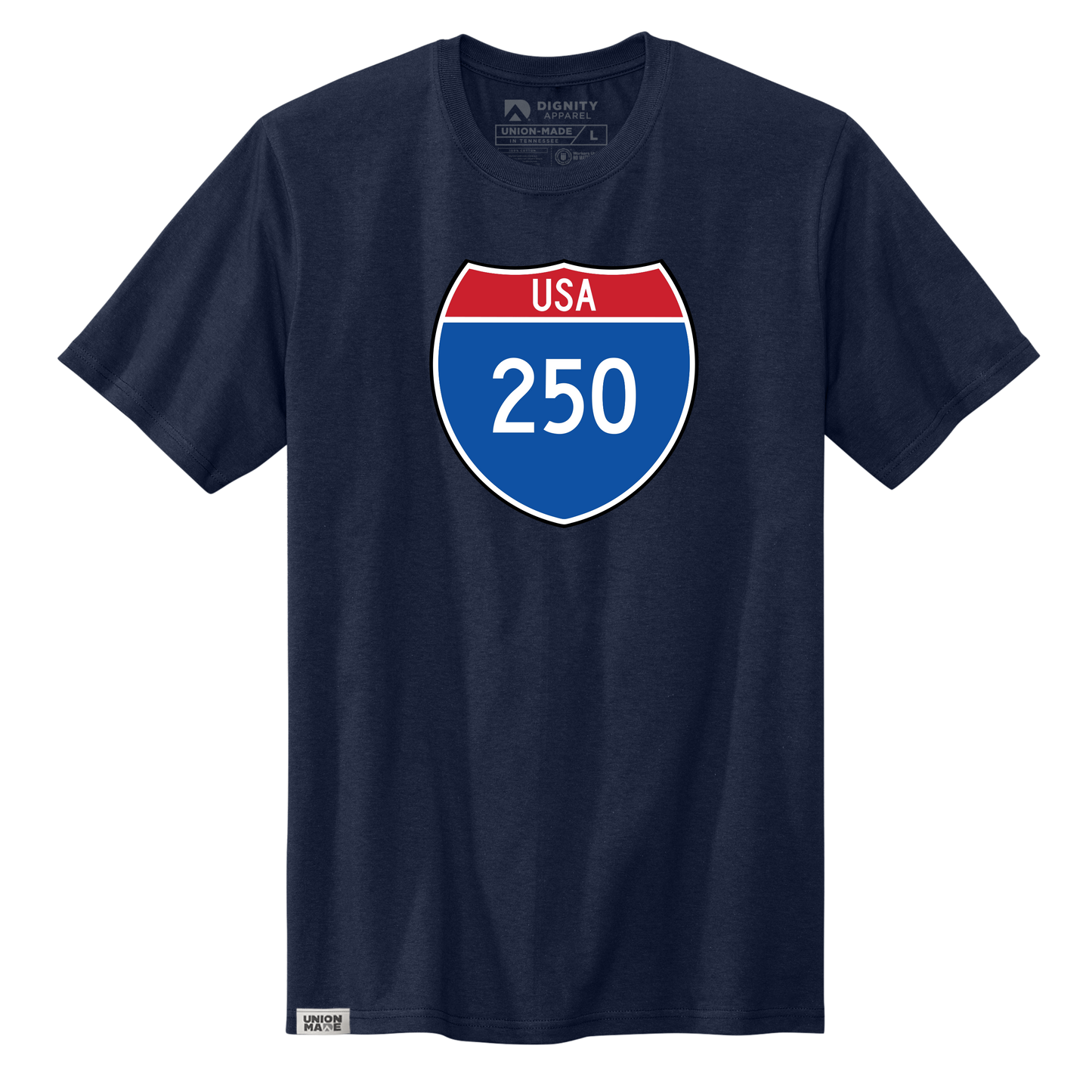 Interstate USA 250 Tee - Made in the USA