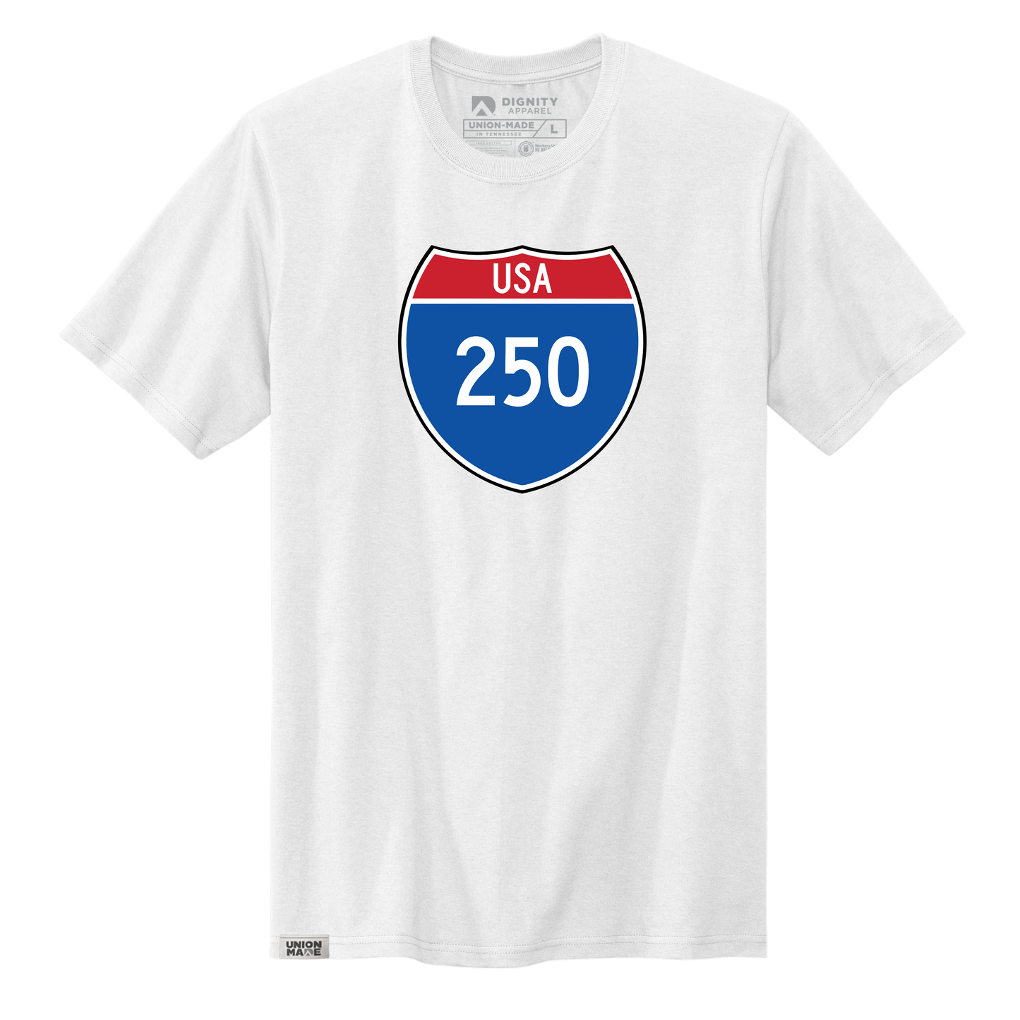 Interstate USA 250 Tee - Made in the USA
