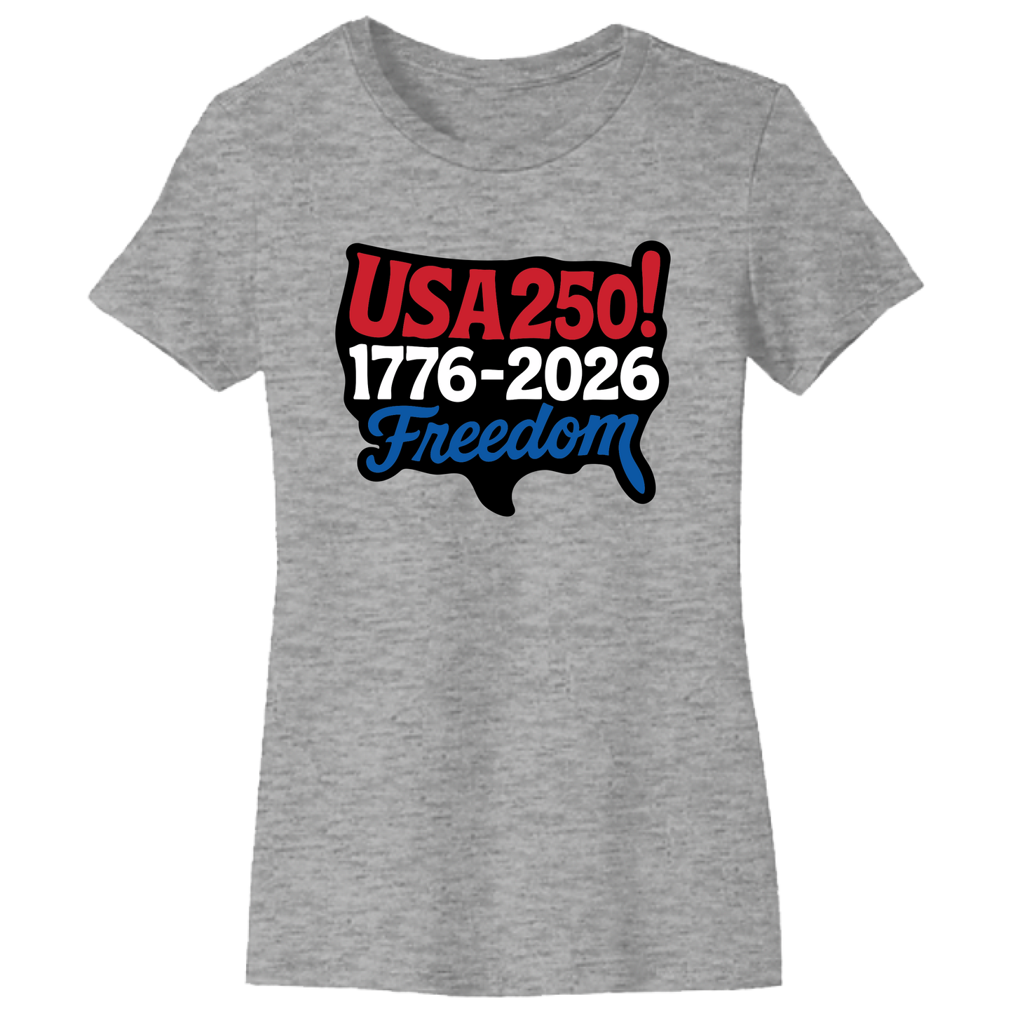 USA 250 Map Tee - Made in the USA