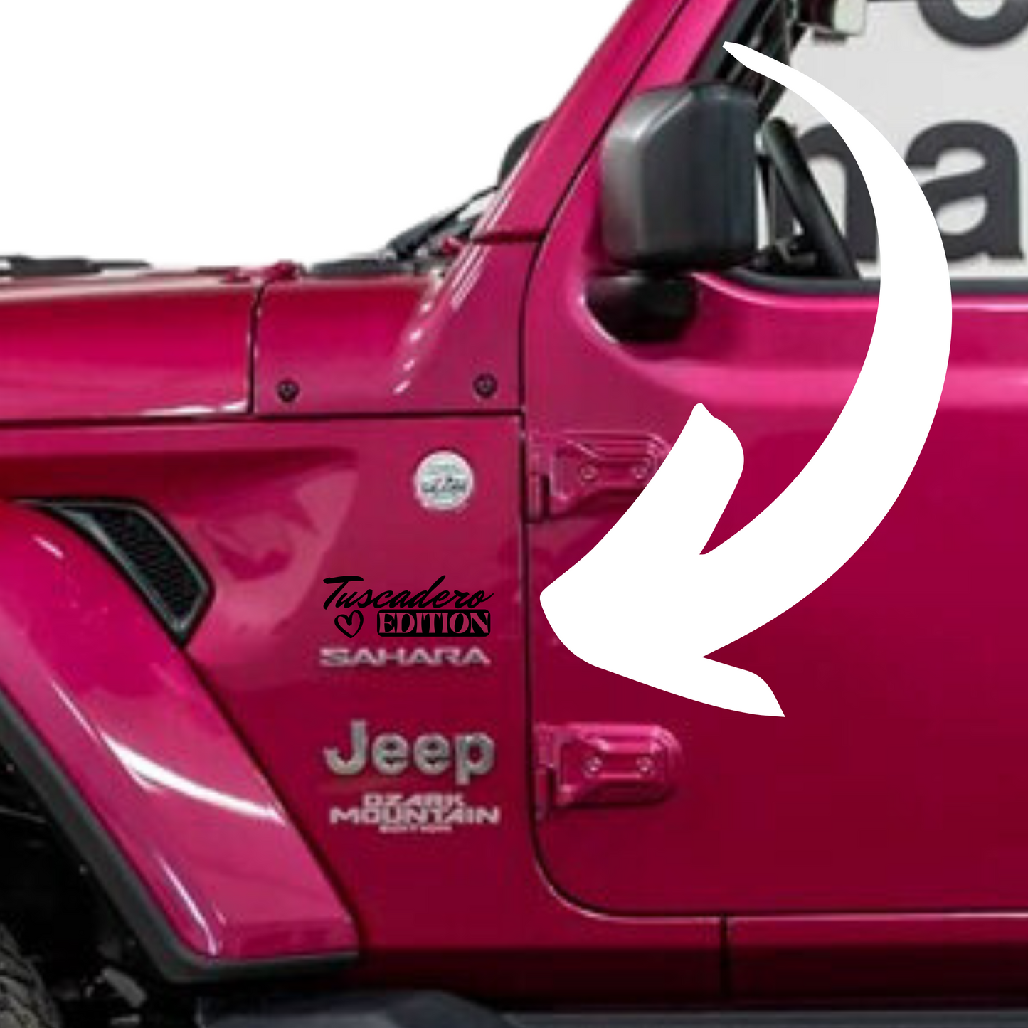 Tuscadero Edition Decal - 2 Pack