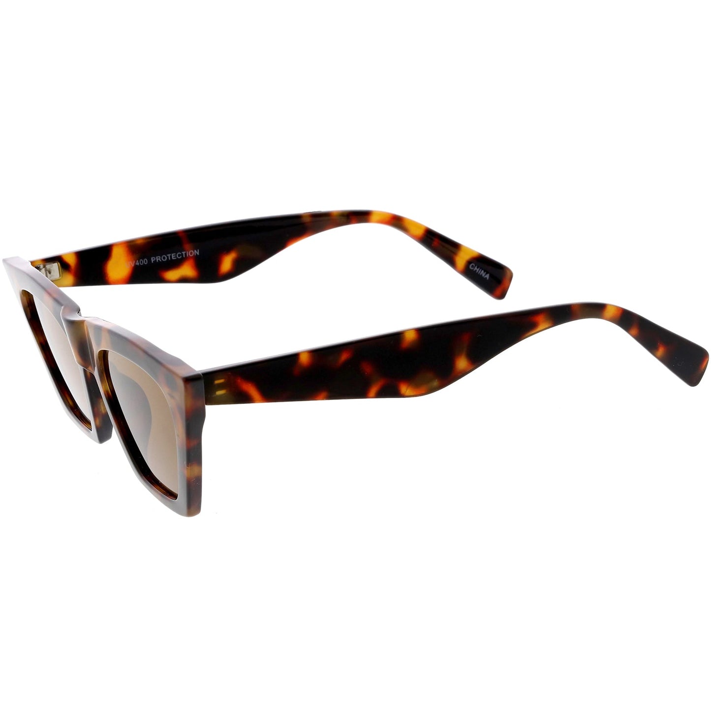 Women's Retro Oversize Wide Pointed Cat Eye Sunglasses C921