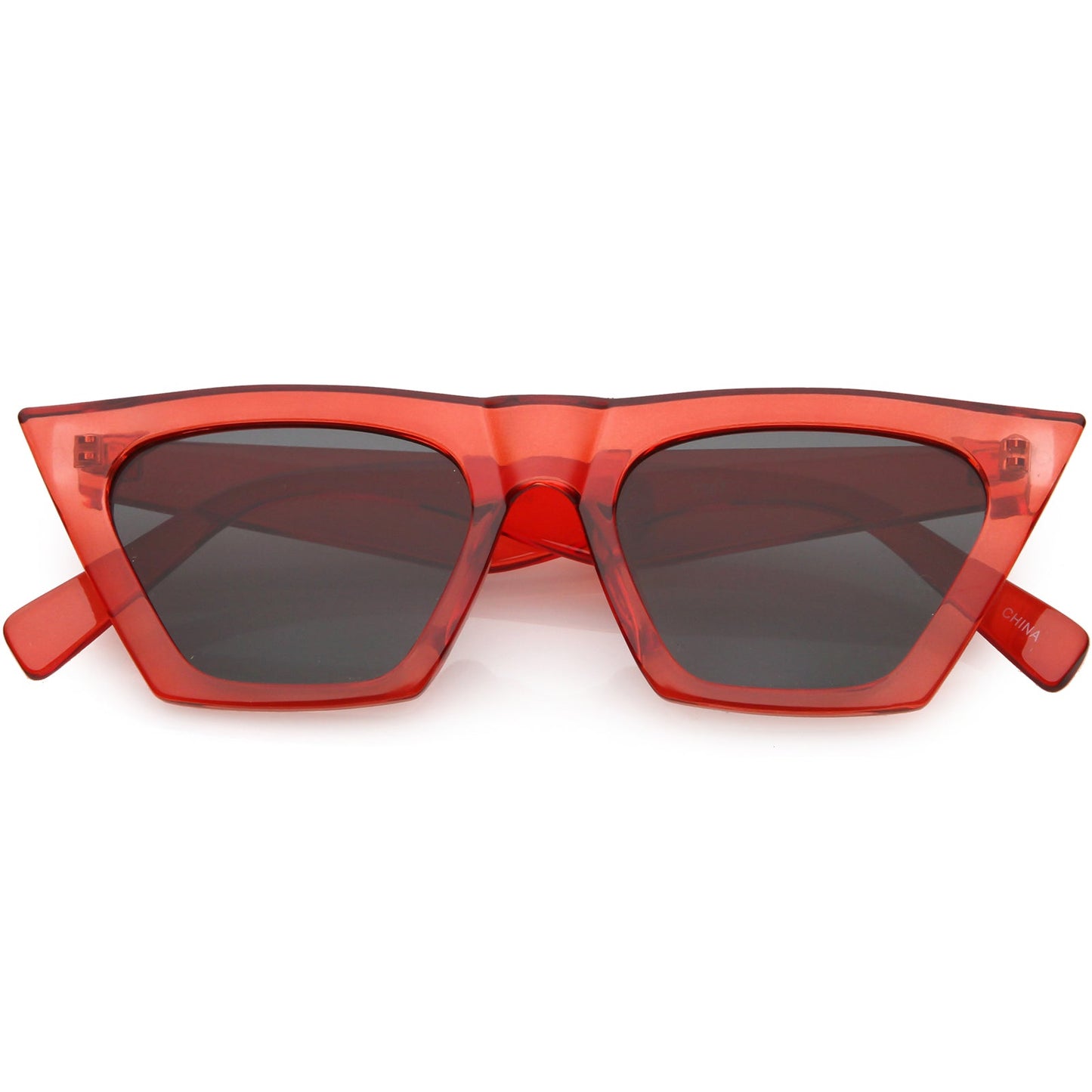 Women's Retro Oversize Wide Pointed Cat Eye Sunglasses C921