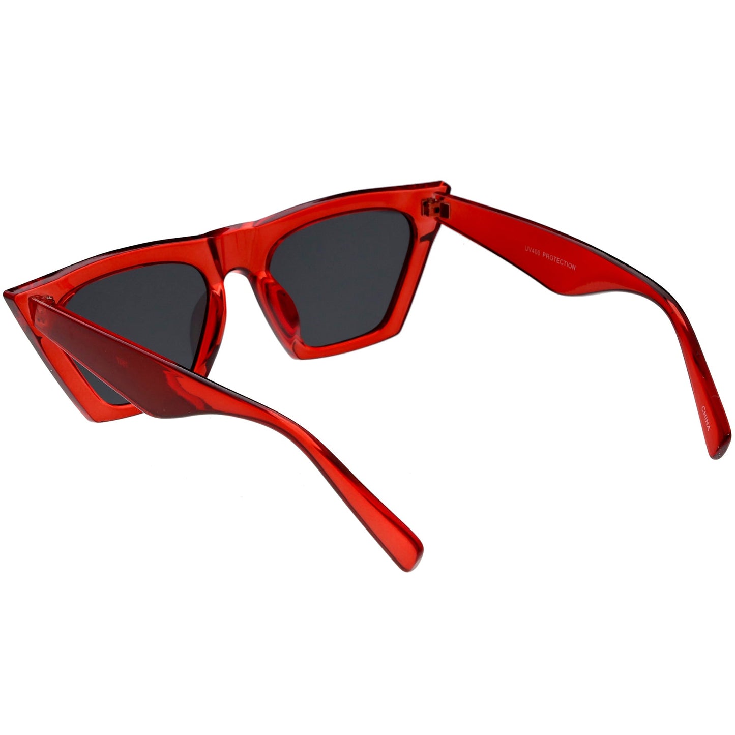 Women's Retro Oversize Wide Pointed Cat Eye Sunglasses C921