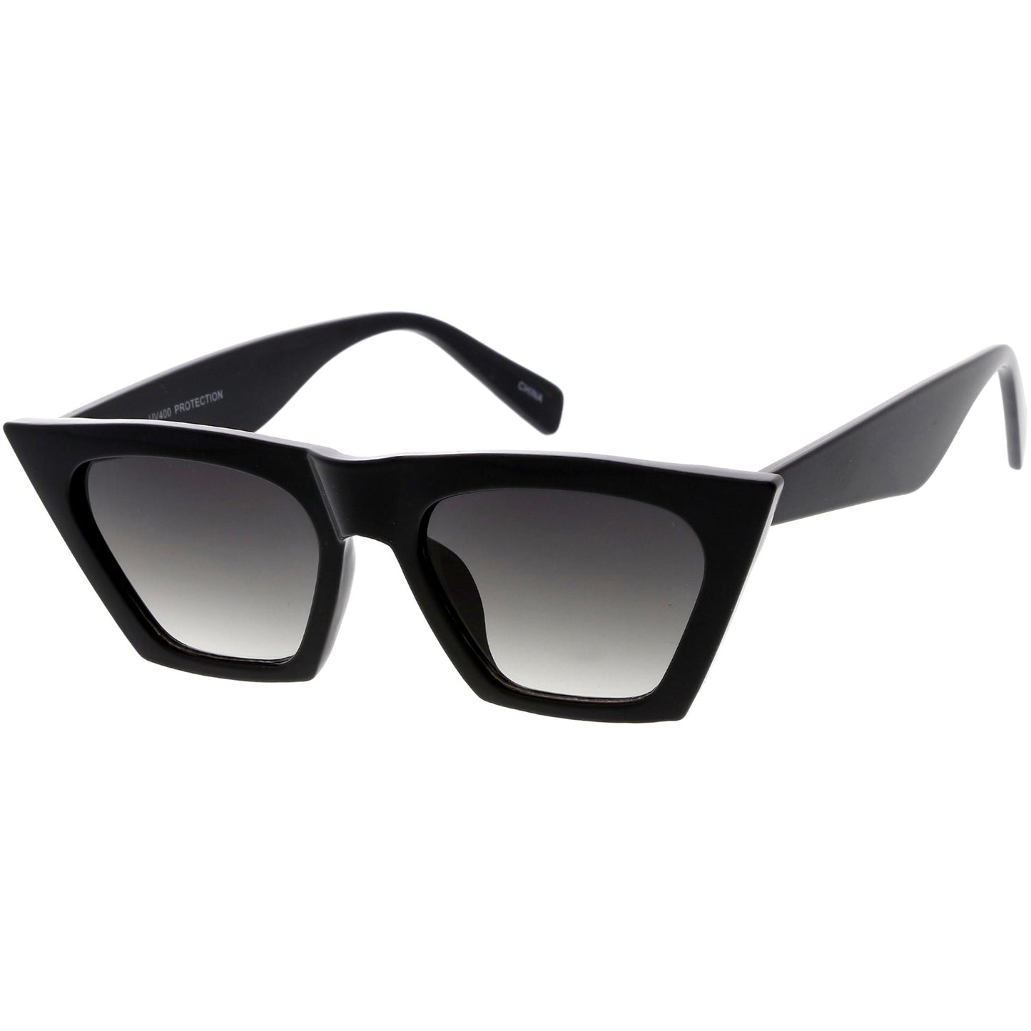 Women's Retro Oversize Wide Pointed Cat Eye Sunglasses C921