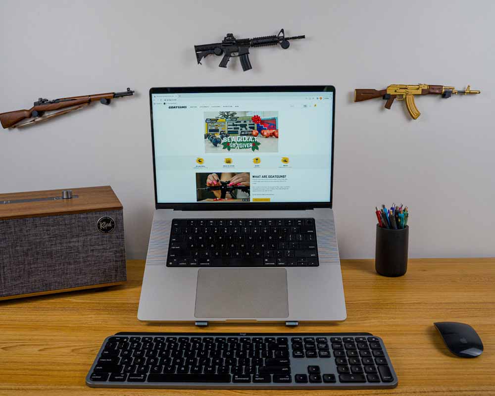 Goat Guns Miniature Toy Model Wall Mounts