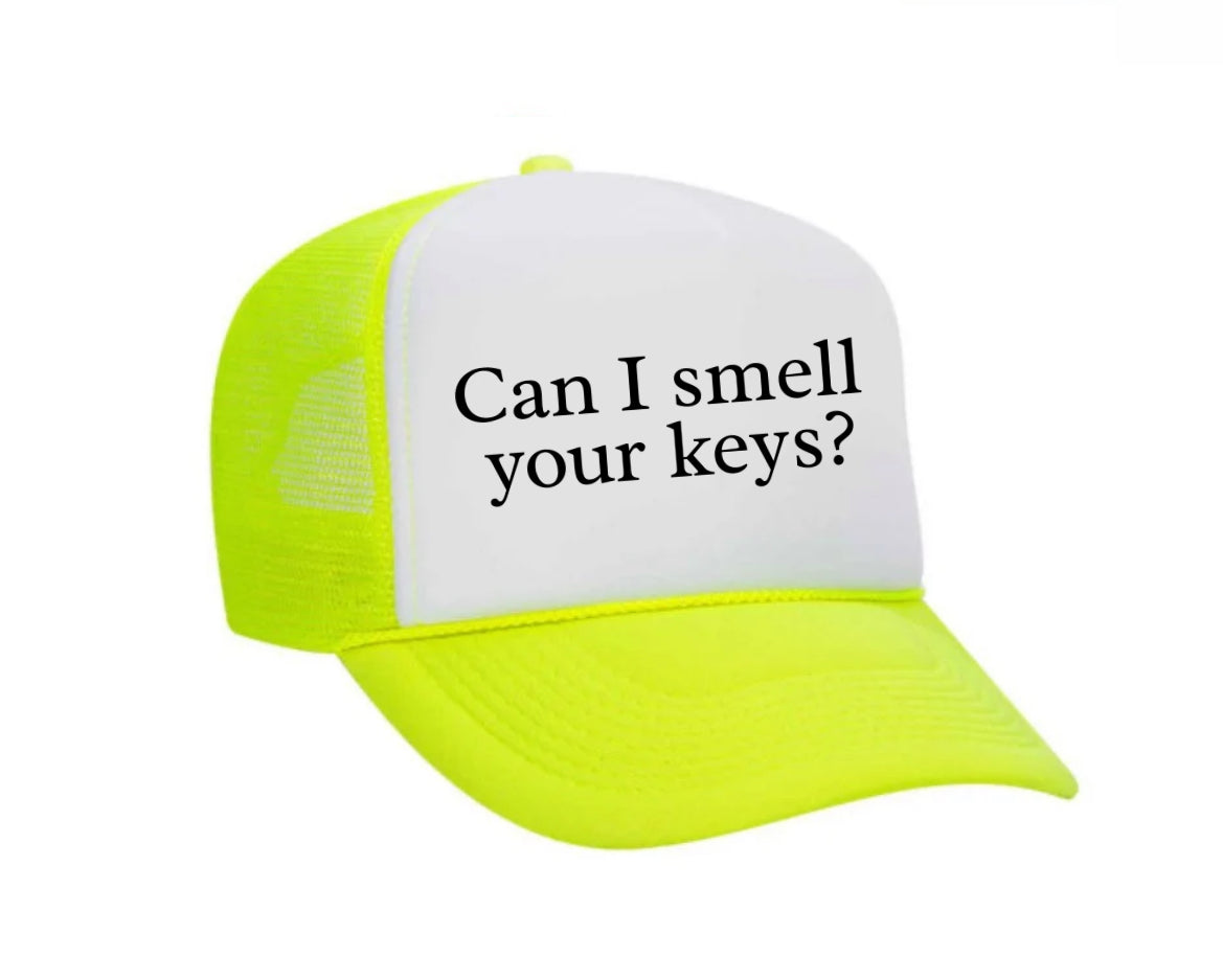 Can I Smell Your Keys? Trucker Hat