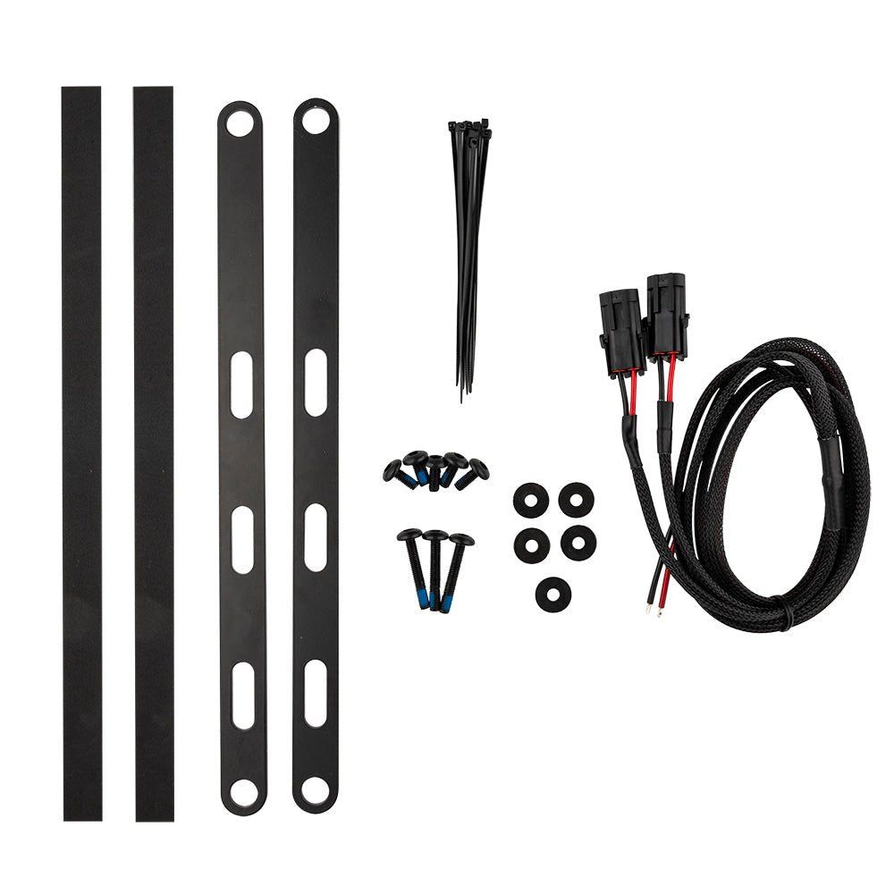 Can-Am Maverick X3 12" Under Seat Subwoofer Enclosure Passenger Side - PSW12.4D Shallow Water Resistant Subwoofer Included