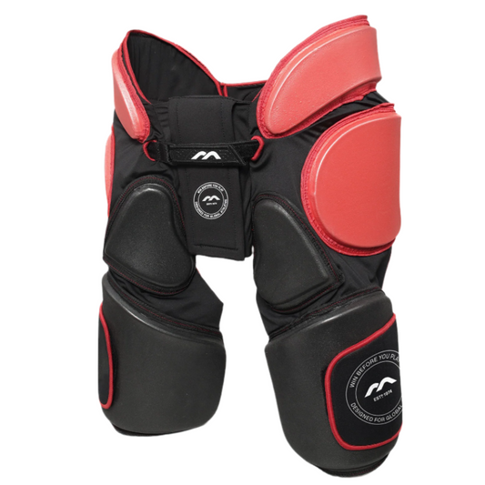 Mercian Evolution 1 Girdle Black/Red with overshorts