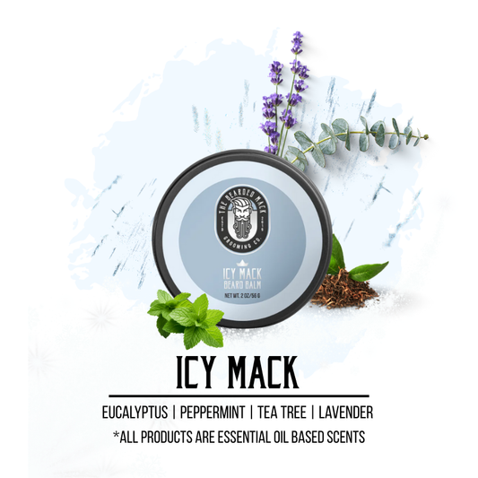Icy Mack Beard Balm | Eucalyptus • Peppermint • Tea Tree